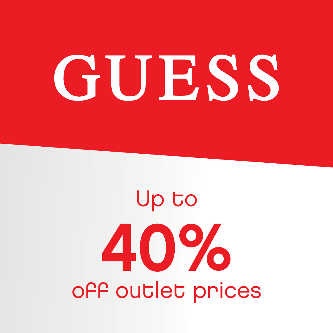 promotion guess -40%