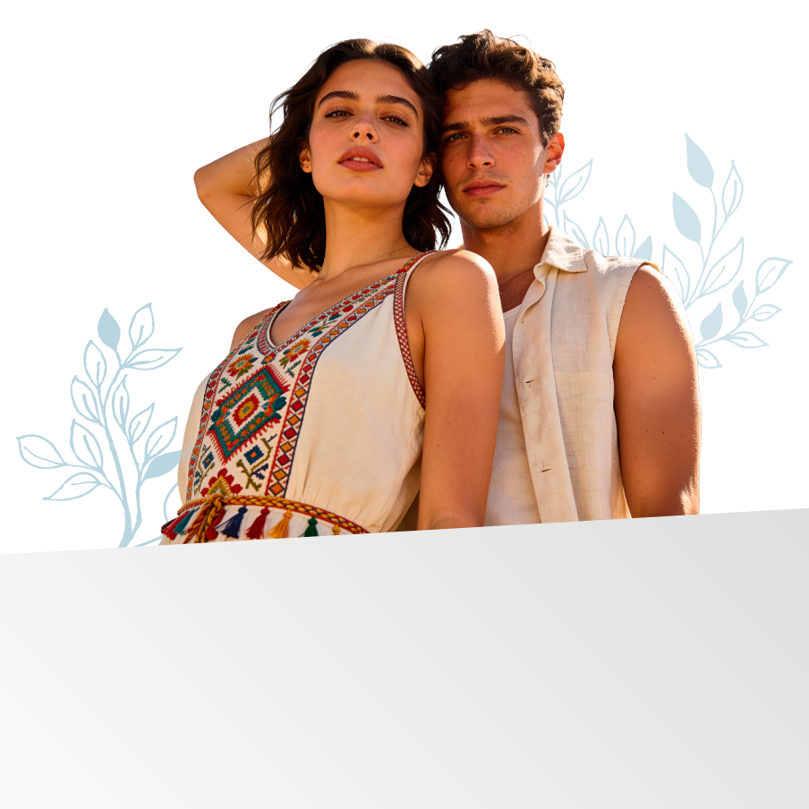 para ubrana w wiosenne ubrania