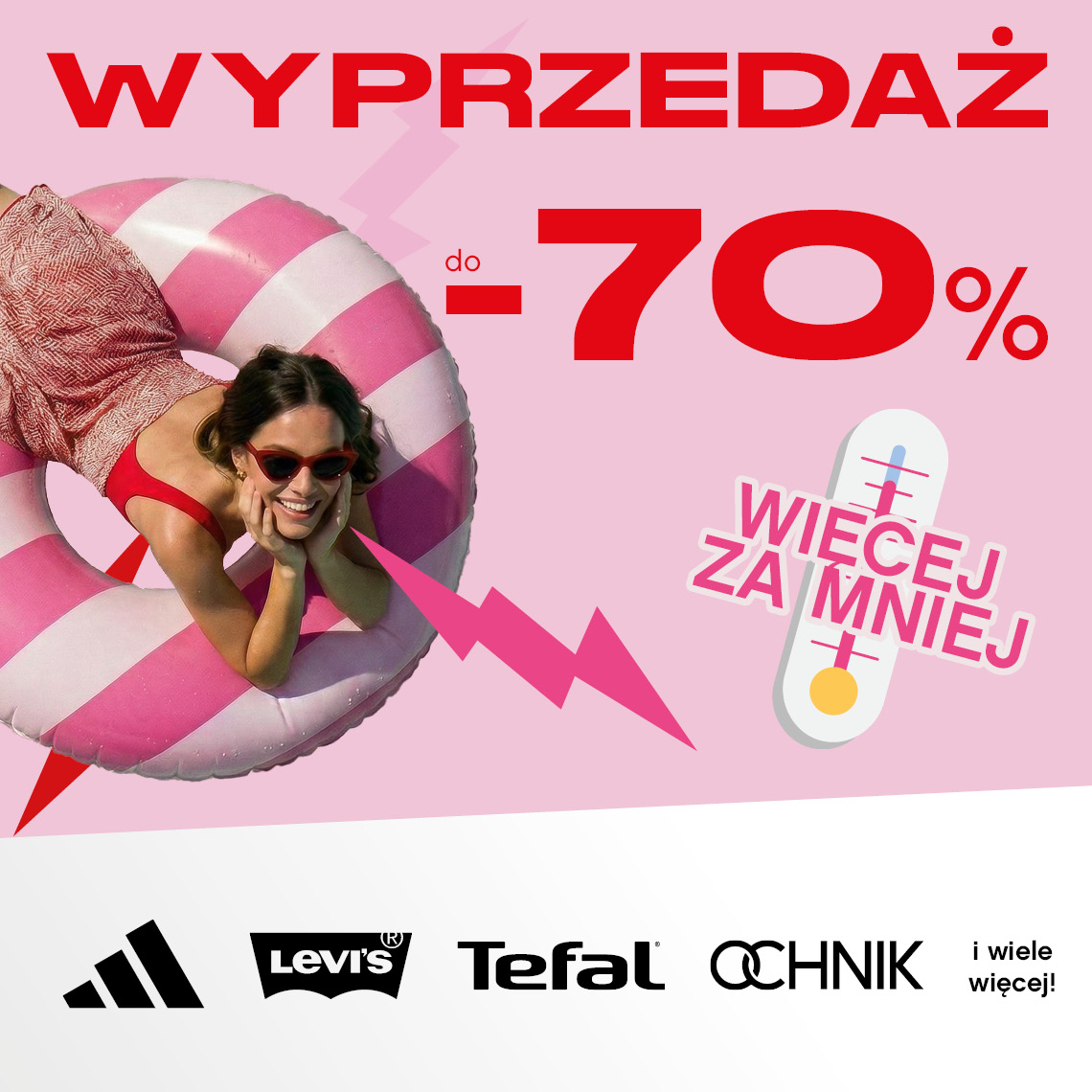 dziewczyna w stroju kąpielowym na dmuchanym kole